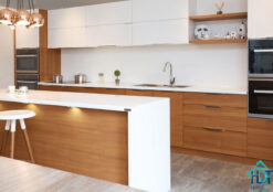 Tủ bếp An Cường phủ Melamine cao cấp