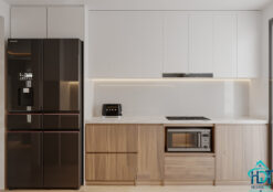 Tủ bếp HDF phủ Laminate cao cấp