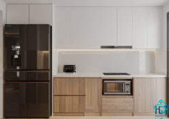 Tủ bếp MDF phủ Laminate chống ẩm cao cấp